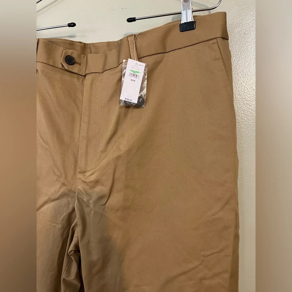Banana Republic Men’s Tailored Fit Khaki Dress Pants Office Trousers 36/32 NWT